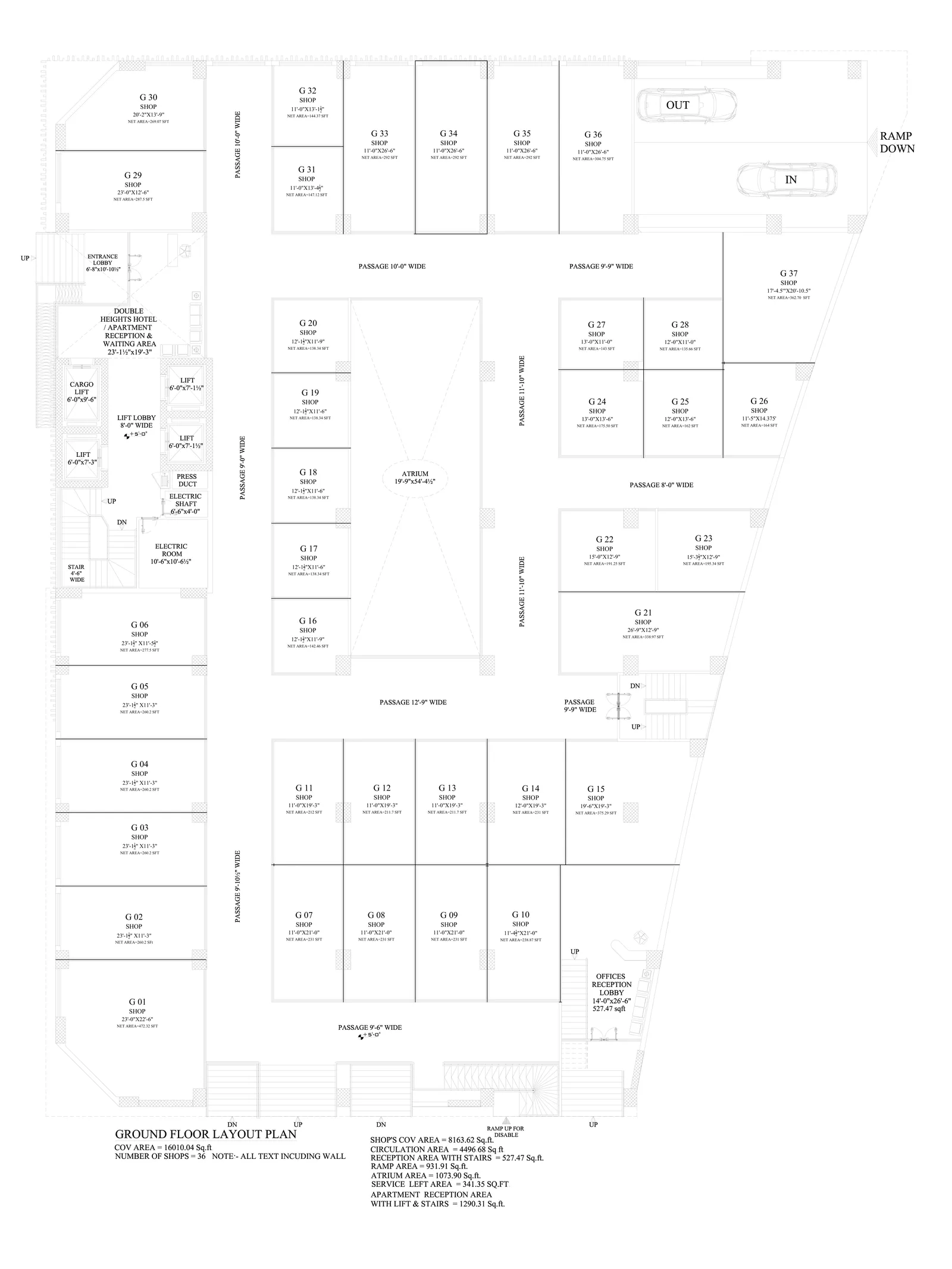 Ground Floor — Premium Brands — floor plan